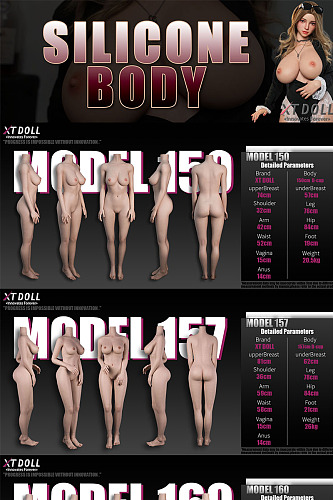 XTDOLL シリコンボディ単体 シリコンラブドール 等身大リアルダッチワイフ