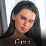 FANREALトルソー 95cm Gカップ #Ginaヘッド ROS口開閉機能可能 挑発的な魅力巨尻セクシーリアル半身ラブドール