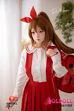 SHEDOLL 柠檬（ningmeng）ヘッド 148cm Cカップ 宣伝画像軟性ヘッド オーダーメイドメイク 清楚なセーラー風制服美少女リアルドール