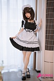 YUEdoll シームレスドール 140cm Eカップ A4可灵（keling）クラシックなメイド制服リアルドール ろり系美少女パートナーダッチワイフ フルシリコンラブドール