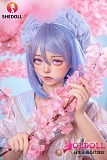 SHEDOLL 朵朵（duoduo）2.0ヘッド 148cm Cカップ ROS開閉機能付き 水色のセーラー服美少女ダッチワイフ 等身大ロリ系人形