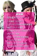 【618年中最大キャンペーン専用リンク 14%オフ 追加十つオプションの二つ無料 ２セット24枚写真返送場合２個ヘッド無料に指定可能】 ElsaBabe アニメドール 157cm/160cm/165cm ヘッドとボディ自由に組合可能 シリコン製 等身大リアルラブドール