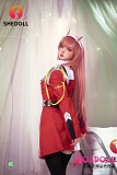 赤コスプレ衣装ダッチワイフ