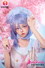SHEDOLL 朵朵（duoduo）2.0ヘッド 148cm Cカップ ROS開閉機能付き 水色のセーラー服美少女ダッチワイフ 等身大ロリ系人形