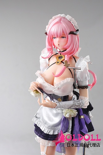 Otaku Doll 桃心爱理ちゃん 65cm 3kg PVCヘッド+シリコンボディ メイド美少女アニメドール フィギュアオナホ  ミニドール cosplay人形