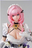 Otaku Doll 桃心爱理ちゃん 65cm 3kg PVCヘッド+シリコンボディ メイド美少女アニメドール フィギュアオナホ  ミニドール cosplay人形