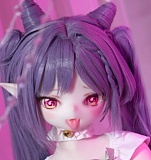 MW Girl(魔物姫) ヘッド単体 シリコン頭 アニメラブドールのヘッド ボディを含めてない
