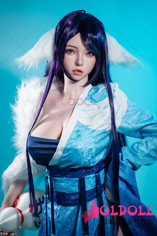 FUDOLL 165cm Fカップ #J043小红娘 （xiaohongniang）+妖艶なる九尾の狐リアルドール 幻想美を纏うコスプレラブドール