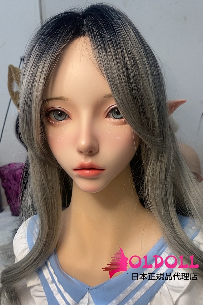 Real girl(A工場) Lシリーズ 高貴なエルフ耳タイプヘッドL15ヘッド  職人メイク シリコンヘッド単体 ROS口開閉機能付き 等身大ラブドール M16ジョイント 140-168cmのボディに組合可能