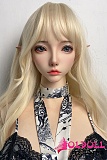 Real girl(A工場) Lシリーズ エルフ耳ヘッドL15ヘッド  職人メイク シリコンヘッド単体 ROS口開閉機能付き 等身大ラブドール M16ジョイント 140-168cmのボディに組合可能