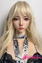 Real girl(A工場) Lシリーズ エルフ耳ヘッドL15ヘッド  職人メイク シリコンヘッド単体 ROS口開閉機能付き 等身大ラブドール M16ジョイント 140-168cmのボディに組合可能