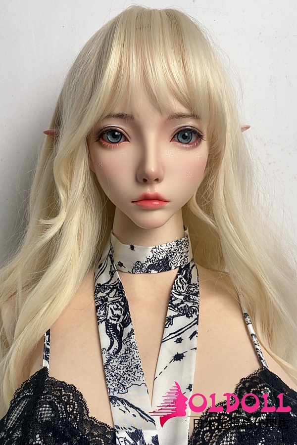 Real girl(A工場) Lシリーズ エルフ耳ヘッドL15ヘッド  職人メイク シリコンヘッド単体 ROS口開閉機能付き 等身大ラブドール M16ジョイント 140-168cmのボディに組合可能