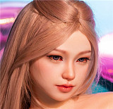 【 最新作トルソー戦闘機】Sino doll 実践向け爆乳リアルドール 80cm Jカップ S59凛碧（リンビ）ヘッド シリコン製ラブドール 男の本能に訴えかける武装美少女トルソー