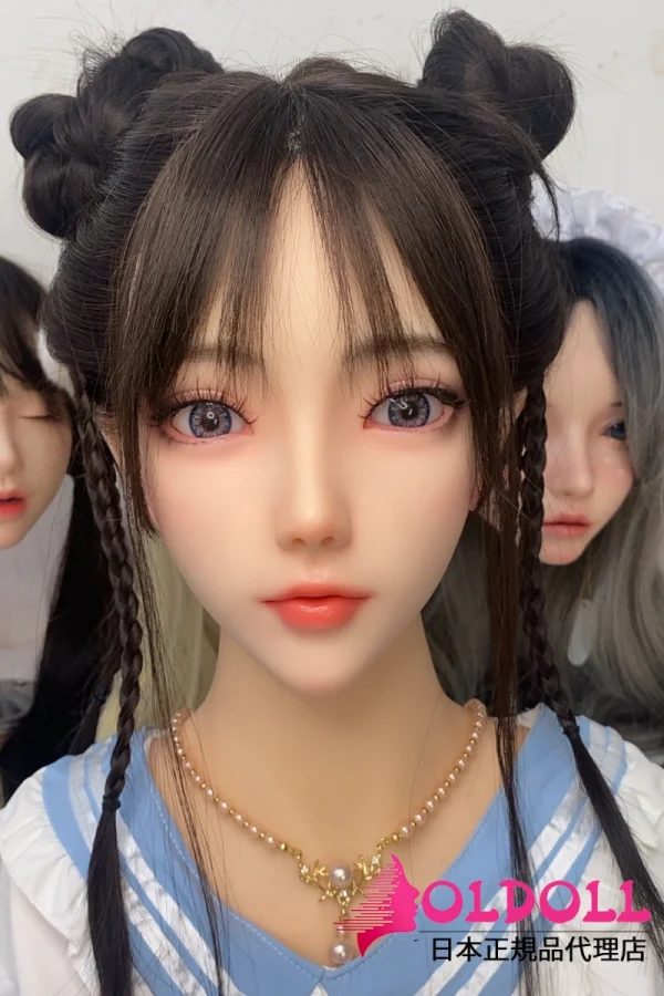 Real girl(A工場) Lシリーズ シリコンヘッドL3  職人メイク 等身大ヘッド単体 ROS口開閉機能付き 等身大ラブドール M16ジョイント 140-168cmのボディに組合可能