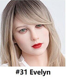 Jiusheng doll 163cm Fカップ #31 EVELYNヘッド 硬めシリコンヘッド+tpe製ボディ 等身大リアルラブドール