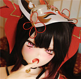 MOZU DOLL 星火（xinghuo)ちゃん 硬めビニールヘッド単品 舌と歯付き軟性シリコンヘッド単体