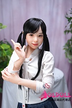 J cute 149cm バスト平 AGD02 紬ヘッド 元気いっぱいのツインテール美少女ドール【LL団】