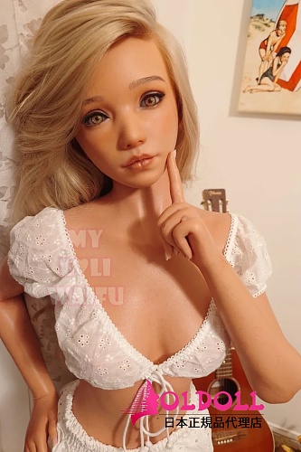 My Loli Waifu(MLWDOLL) フルシリコン製148cm Bカップ #Tinaヘッド 白いワンピース美少女ダッチワイフ 高級シリコン製ラブドール