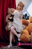 MD DOLL 150cm AAカップ M1ヘッド Susan シリコン製ラブドール 貧乳美少女ダッチワイフ 可愛い団子の髪人形