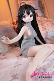 MW Girl(魔物姫) アニメドール 85cm ＃14雅子（まさこ） ツヤのあるロング黒髪の可愛いフィギュア ソフトビニール製頭部 シリコン製ボディ宣伝画像と同じ制服も付属