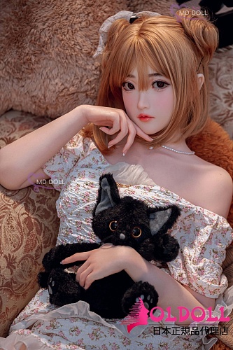 MD DOLL 150cm AAカップ M1ヘッド Susan シリコン製ラブドール 貧乳美少女ダッチワイフ 可愛い団子の髪人形
