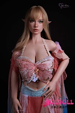 MD DOLL 168cm Fカップ(168A)  M25ヘッド Iris 金色に輝く長い髪と尖った耳リアル製エルフ系ラブドール