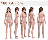 MD DOLL 166cm Dカップ(166C)  M4ヘッド Kelly 真っ白なセクシードレスアジア美人ラブドール シリコンリアル製ダッチワイフ