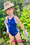 青い水着ドール