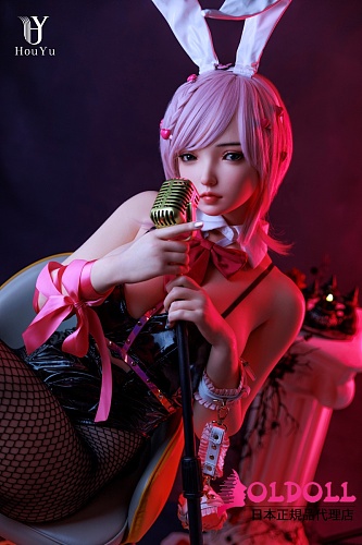 Houyu後遇 伊娃（Eva) 150cm Eカップ シリコン製高級リアルラブドール 大胆で魅惑的セクシーバニーガール姿の人形