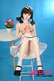 FUDOLL 135cm AAカップ #小樱桃（xiaoyingtao）ROS口開閉機能可能 フルシリコンリアルドール 清楚なセーラー服ロリ系美少女ダッチワイフ