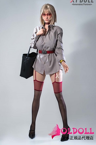 XTDOLL 165cm Eカップ Luna（XT-bys12)ヘッド 知的なめがね娘リアルドール セクシー人気美乳ダッチワイフ
