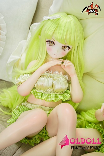 【SSRメイク】MOZU DOLL 1/3ドール 三分 光ちゃん  制服風のネイビー衣装アニメ系ラブドール ソフトビニール製頭部 シリコン製ボディ 宣伝画像と同じ制服も付属
