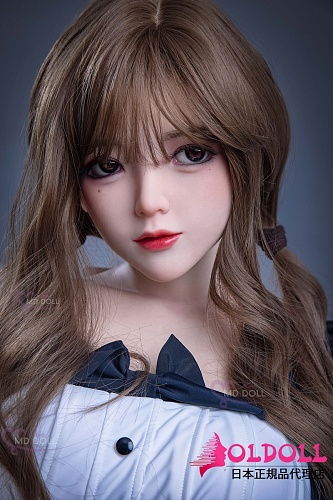 MD DOLL 150cm Eカップ M5ヘッド Tina 高級シリコンラブドール 夏の癒し美しき水辺の天使紺と白のワンピース水着リアルラブドール