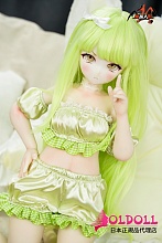 MOZU DOLL 65cm 光ちゃん  制服風のネイビー衣装アニメ系ラブドール ソフトビニール製頭部 シリコン製ボディ 宣伝画像と同じ制服も付属