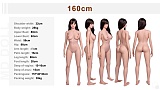 七月キャンペーン 約97000円割引 二つ目ヘッド半額 関節指リアルメイクなど無料 MD DOLL 150cm-168cmのフルシリコン製リアルラブドール