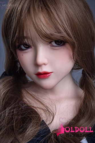 MD DOLL 150cm Eカップ M5ヘッド Tina 高級シリコンラブドール 夏の癒し美しき水辺の天使紺と白のワンピース水着リアルラブドール