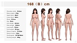 七月キャンペーン 約97000円割引 二つ目ヘッド半額 関節指リアルメイクなど無料 MD DOLL 150cm-168cmのフルシリコン製リアルラブドール