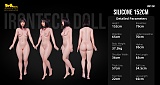 【7月キャンペーン 球関節指/追加ヘッド/ハードハンド/ハードフィット/ゼリーお尻無料】Irontechdoll シリコン製ラブドール ヘッドボディ自由に組合 等身大 ダッチワイフ リアルドール