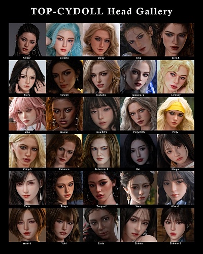 【2月バレンタインデーセール 二つ目ヘッド無料/ros口開閉機能/髪の毛の植毛/ゼリー尻/ハードフィート/関節指など無料】TOP-CYDOLL ヘッドとボディ自由に組合 フルシリコン製ラブドール