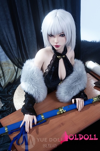 YUEdoll シームレスドール 140cm Eカップ 菲伊（feiyi）白銀髪の中華風リアルドール 高貴で妖艶なダッチワイフ