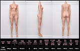 【7月キャンペーン 関節指無料 指定の衣装とネックレス無料】Jiusheng doll  フルシリコン製 ヘッドとボディ自由に組み合わせ 等身大リアルラブドール