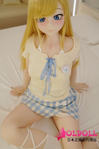 【S-TPE製】IROKEBIJIN(色気美人)  149cm Bカップ Akane オーラル可能 可憐な金髪美少女ダッチワイフ 添い寝美人アニメドール