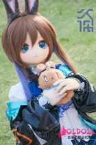 人偶箱庭 アニメドール Amiyaちゃん 126cm AAボディ ソフトシリコンヘッド+tpeボディ学園風の可愛い制服系ロリ系等身大アニメラブドール