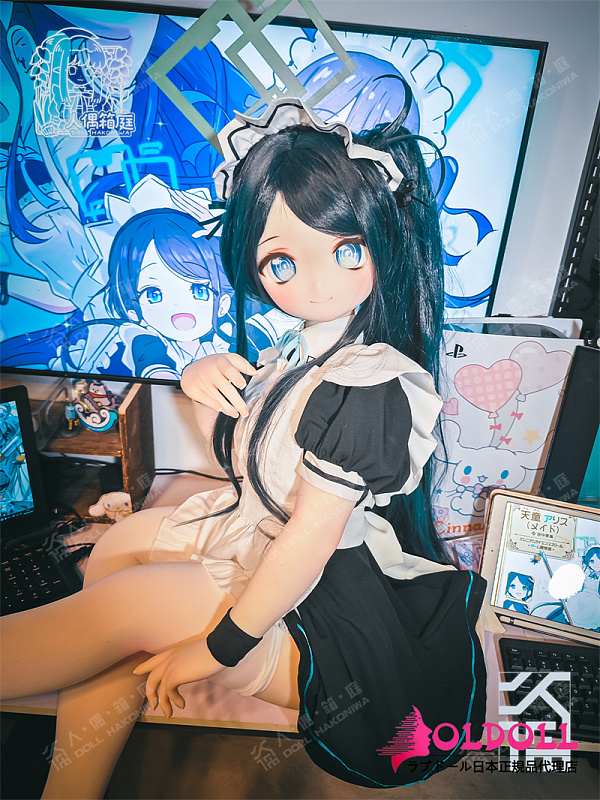 人偶箱庭 アニメドール TENDOU ARISU 126cm AAカップ  ソフトシリコンヘッド+tpeボディ ラブドール メイド服 萌え系ダッチワイフ