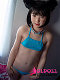 J cute 149cm バスト平 AGD02 紬ヘッド フルシリコンドール 可愛いロリドール【LL団】