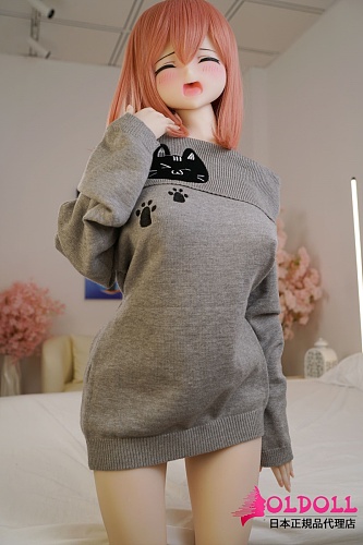 【S-TPE製】IROKEBIJIN(色気美人)  152cm Cカップ Hina オーラル可能 ピンク色のショートヘア瞑りタイプ顔 エロくて実践向け添い寝美人ドール