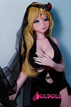 ElsaBabe アニメラブドール 148cm ヘッドRAD045 望月利世Mochizuki Rize シリコン製キャラクタードール 美しい金髪等身大人形