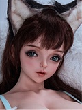 Sanhui doll 125cm Fカップ ヘッド＃12-诺琳(nuolin) リアルスキンシリーズ アニメ風ケモミミ美少女ロリ系巨乳セクシーラブドール