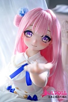 MW Girl(魔物姫) アニメドール 85cm 薇花ヘッド ソフトビニール製頭部 シリコン製ボディ白いセーラー服ロリ系アニメドール セクシーフィギュア 宣伝画像と同じ制服も付属