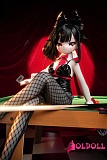 MW Girl(魔物姫) アニメドール 85cm 星雅ヘッド ソフトビニール製頭部 シリコン製ボディビリヤードガールコスプレ刺青付き可愛い美少女アニメドール 宣伝画像と同じ制服も付属
